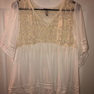 Beautiful Free People Lace Blouse